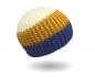 Preview: Häkelanleitung Ribbed Beanie von unten / oben