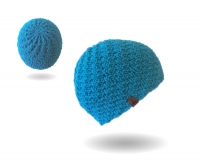 Strickanleitung Mütze mit versetzten Rippen